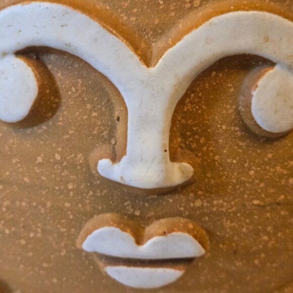 Metlox Poppytrail Sun Face Cookie Jar RARE California Vintage Pottery AS IS Read - Picture 7 of 16